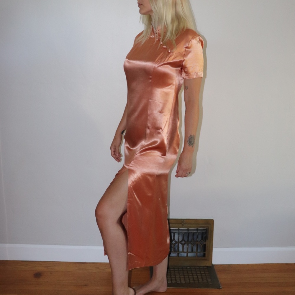 Vintage satin dress